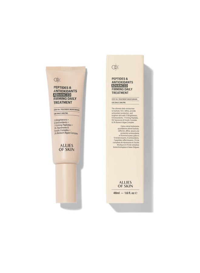 Allies of Skin Peptides & Antioxidants Advanced Firming Daily Treatment  48 ML - Image 4