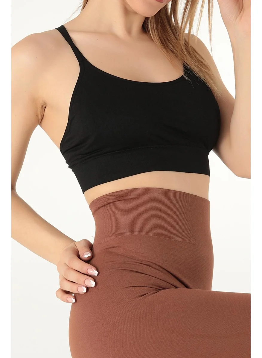 DoReMi Cross Back Strap Padless Sports Bra