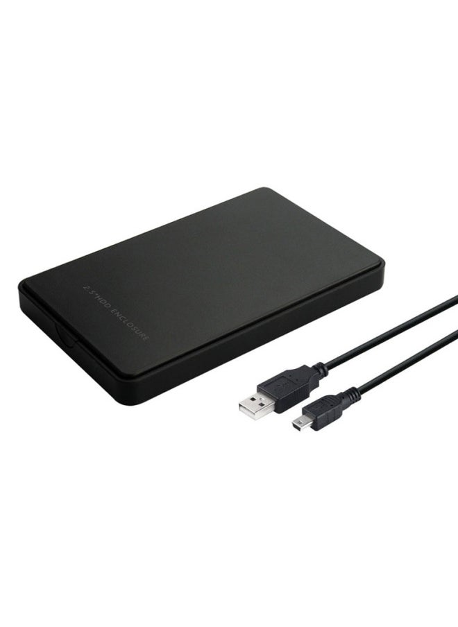 ماركة غير محددة صندوق القرص الصلب Shenzhen 2.5 بوصة تركيب خالي من الأدوات USB2.0 Serial SATA صندوق القرص الصلب الخارجي المحمول - اللون: U25Q7 أزرق  - Image 3