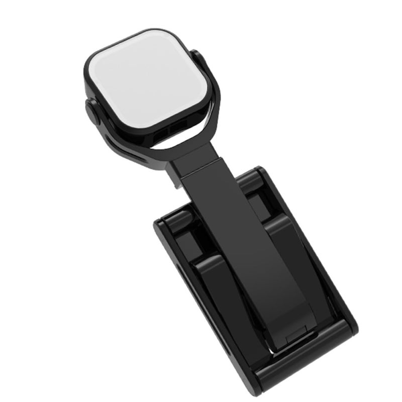 Telescopic Desktop Phone Stand with LED Fill Light for Live Streaming Selfie Video Recording - Image 2