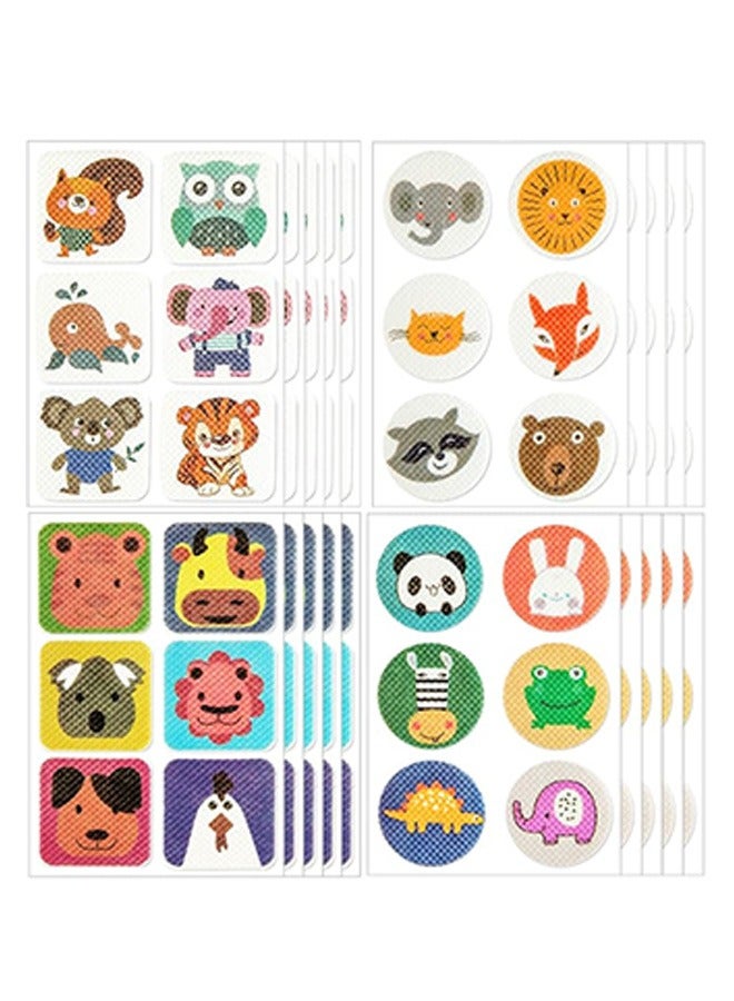 120Pcs Mosquito Repellent Stickers Insect Repellent Sticker with Plant Essential Oil Cartoon Animal Natural Mosquito Patches Outdoor for Kids Adults Picnic Patio Hiking Fishing Indoor Outdoor - Image 1