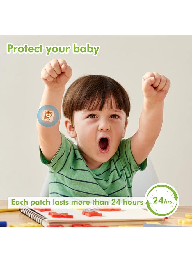 120Pcs Mosquito Repellent Stickers Insect Repellent Sticker with Plant Essential Oil Cartoon Animal Natural Mosquito Patches Outdoor for Kids Adults Picnic Patio Hiking Fishing Indoor Outdoor - Image 5