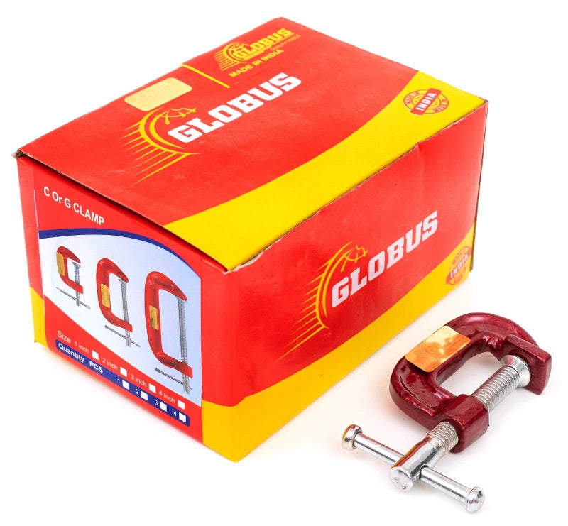 GLOBUS 1277 Metal G. CLAMP (1 INCH, RED) - Image 1