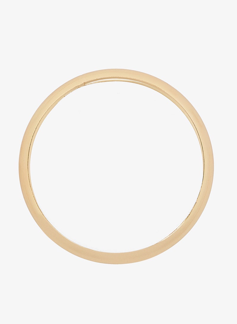 Ginger Golden Metal Bangle - Image 2