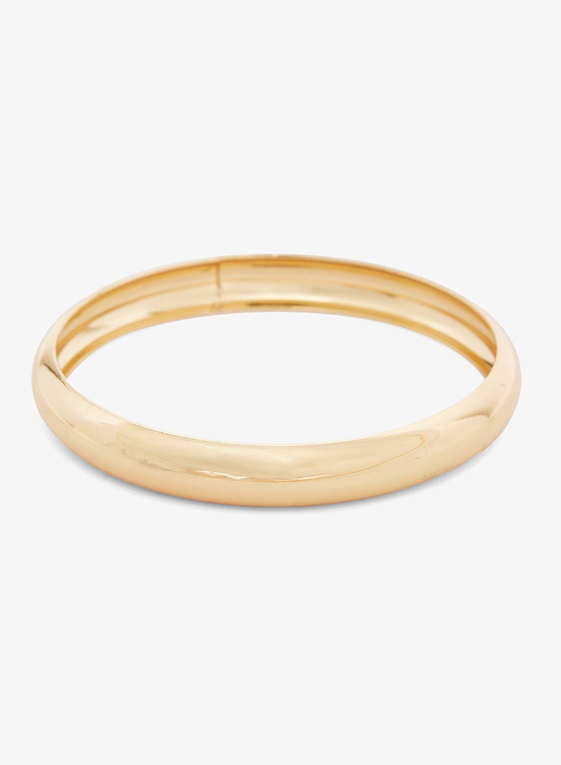 Ginger Golden Metal Bangle - Image 5