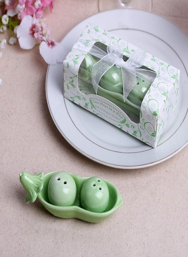 Zaagot Seasoning Can Two Peas in Ceramic Salt Shaker Wedding Party Gifts Set Ceramics - Image 3