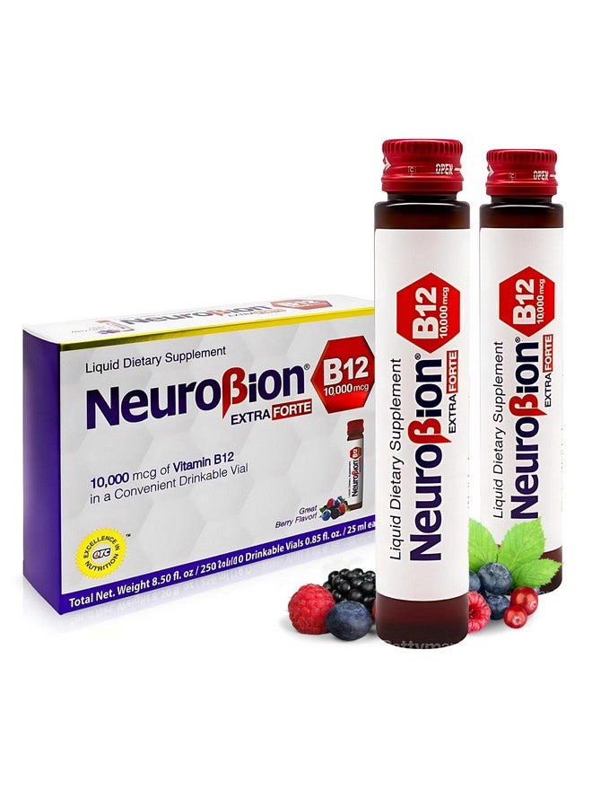 Neurobion Extra Forte B12 10,000 mcg Vials, Liquid - Extreme Powerful- 10 Vials per Box - Image 2