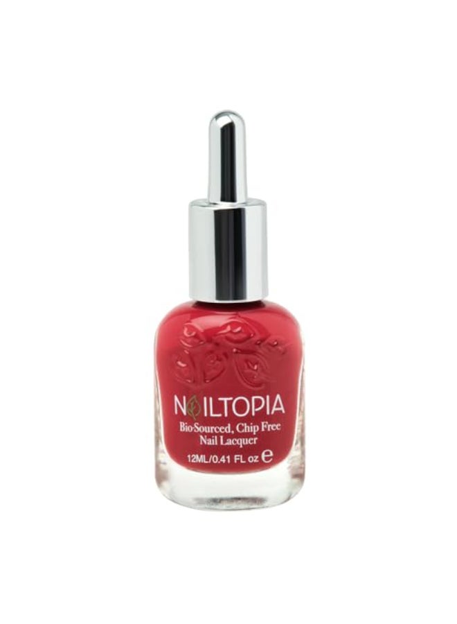 Nailtopia BioSourced Chip Free Nail Lacquer All Natural Strengthening Biotin and SuperfoodInfused Polish Chip Resistant Formula QuickDry Long Lasting Wear Nailed It 041 oz - Image 1