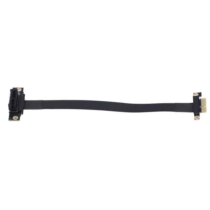 كابل تمديد PCIE 3.0 بزاوية 90 درجة 8Gbps 20CM PCIE 3.0 1X إلى 1X لكارت الرسوميات وكارت الصوت وكارت المصفوفة - Image 3
