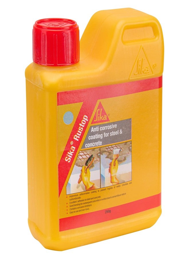 Sika - Anti-corrosive coating - Sika Rustop - Protecting steel and concrete against corrosion - 2-component coating - Easy to use - 1,25kg - Image 2