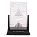 CHEOTIME Galton Board Probability Demonstrator Effective Statistical Law Experiment Model Dalton Board Physics Lab Teaching Tool with 2800 Metal Beads - Image 2
