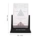 CHEOTIME Galton Board Probability Demonstrator Effective Statistical Law Experiment Model Dalton Board Physics Lab Teaching Tool with 2800 Metal Beads - Image 4