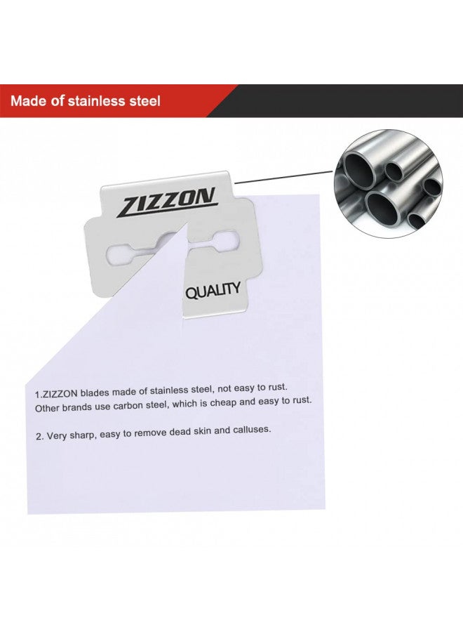 ZIZZON Callus Shaver Replacement Blades 100 Count - Image 3