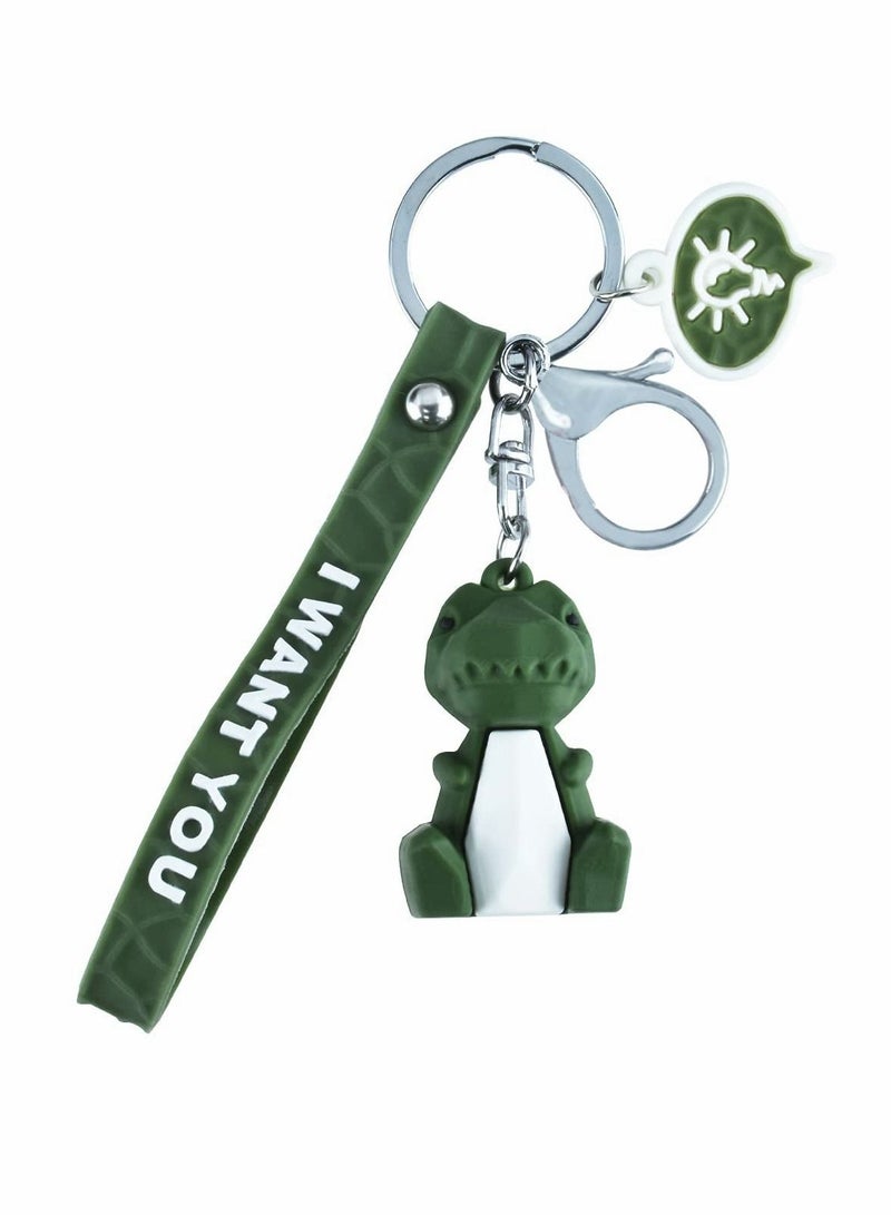 Excefore 2Pcs Animal Keychain Cartoon Cute Keychain Accessories For Car Keychain Ring, Keyring Bag Charm Gift, Ladies & Children - Image 2