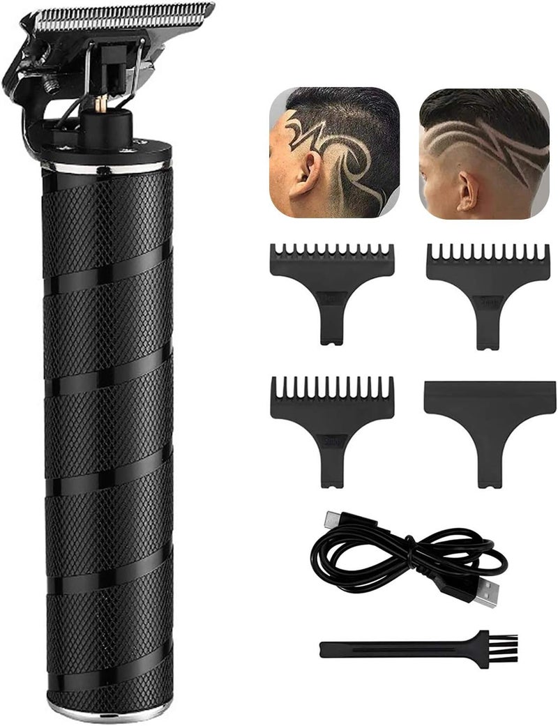 Solati Zero Gapped Trimmers, Electric T Blade Hair Trimmer Baldhead Hair Clippers for Men Cordless USB Rechargeable Hair Beard Trimmer Ceramic Close Cutting Outliners Salon Grooming Cutting Kit - Image 1