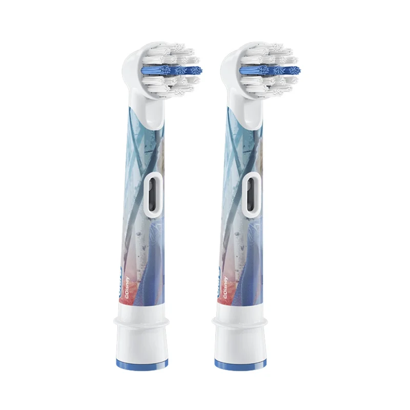 Oral-b  Kids Electric Toothbrush Heads Disney Frozen, Extra Soft Bristles, For Ages 3+, 2 Pack Brush Heads – EB10S-2F  | Best Price UAE
