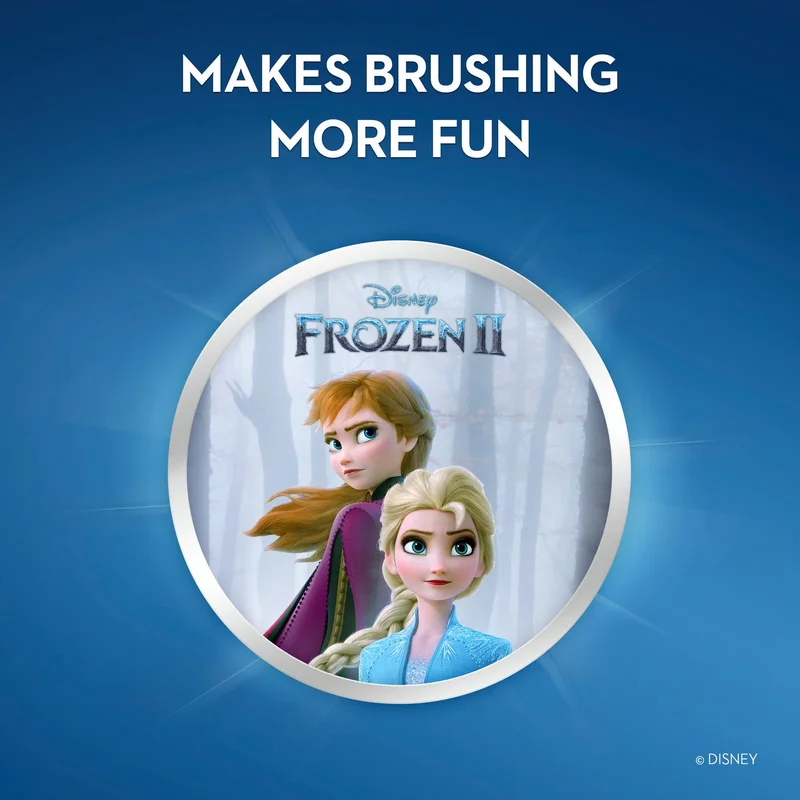 Oral-b  Kids Electric Toothbrush Heads Disney Frozen, Extra Soft Bristles, For Ages 3+, 2 Pack Brush Heads – EB10S-2F  | Best Price UAE