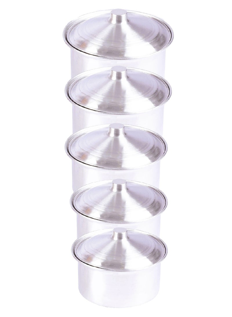 سلطان طقم قدور ألمنيوم صغير مكون من 5 قدور - Image 2