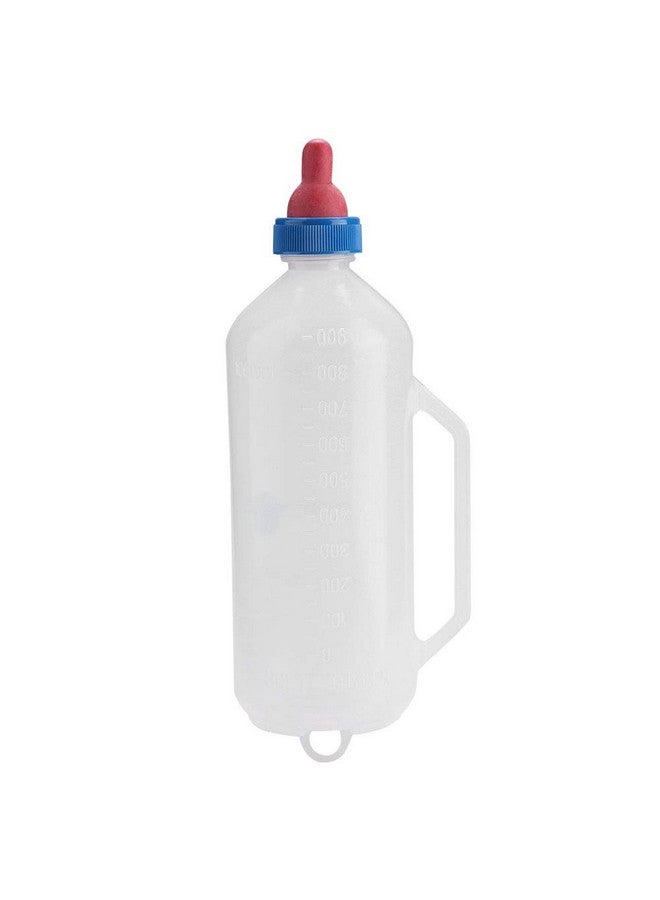 BORDSTRACT Milk Feeder Bottle, 32OZ Lamb Feeding Detachable Nipple Sheep Replacement Nursing Bottle with Hand Grip - Image 1