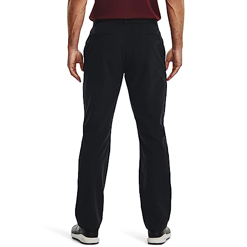 Under Armour Men's Tech Tapered Pants, (001) Black / / Black, 34/32 - Image 2