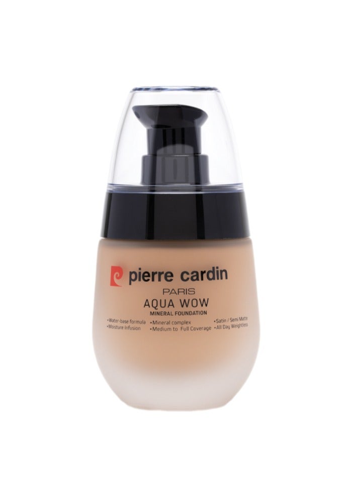 Pierre Cardin Aqua Wow Mıneral Foundatıon Ivory Skin with Warm Yellow 406 - Image 1