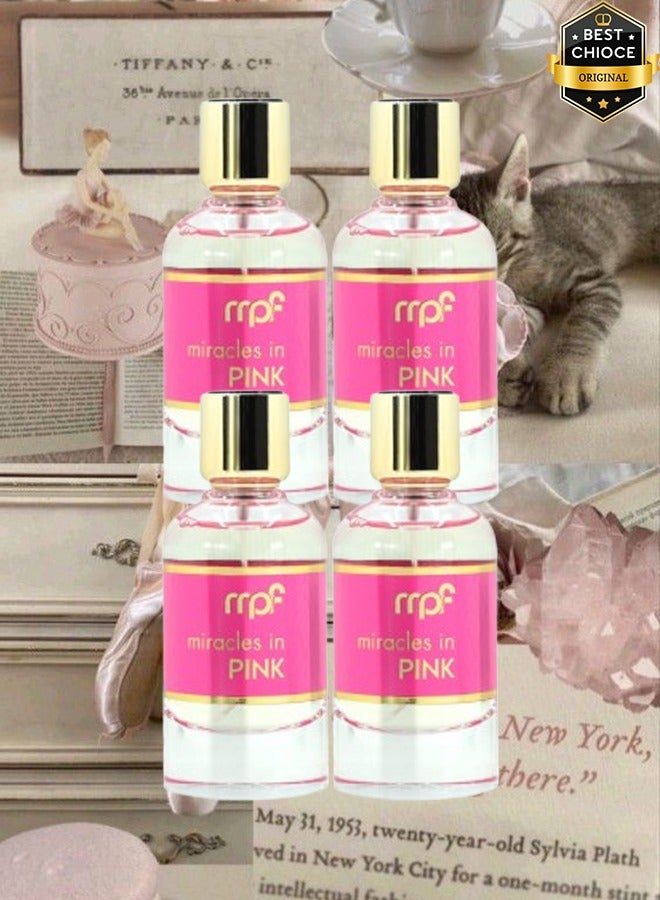 mpf 4 Pieces Miracles In Pink Perfume 100ml EDP - Image 1