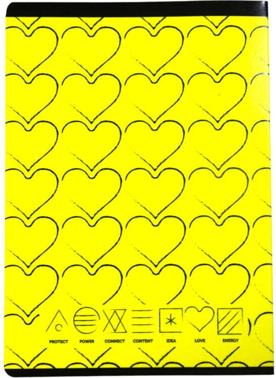 Mynote Text A4 60 Sheets Plastic Cover Notebook  - Image 5