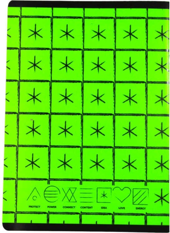 Mynote Text A4 60 Sheets Plastic Cover Notebook  - Image 2