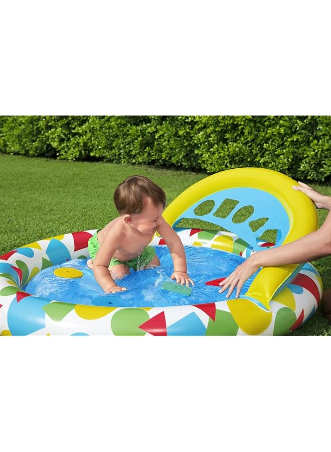 بست واي مسبح سبلاش آند ليرن للأطفال 120 × 117 × 46 سم - Image 4
