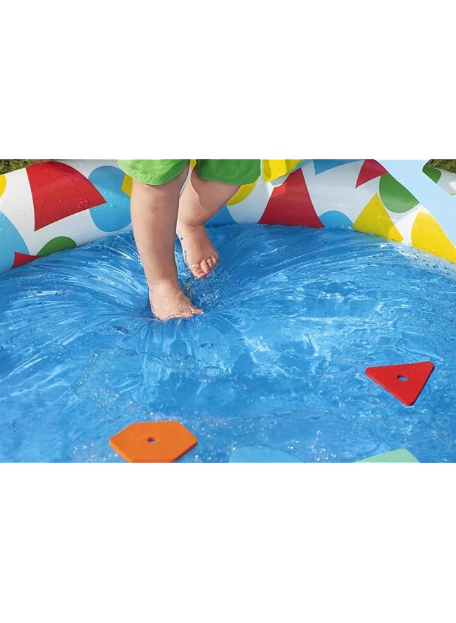 بست واي مسبح سبلاش آند ليرن للأطفال 120 × 117 × 46 سم - Image 5