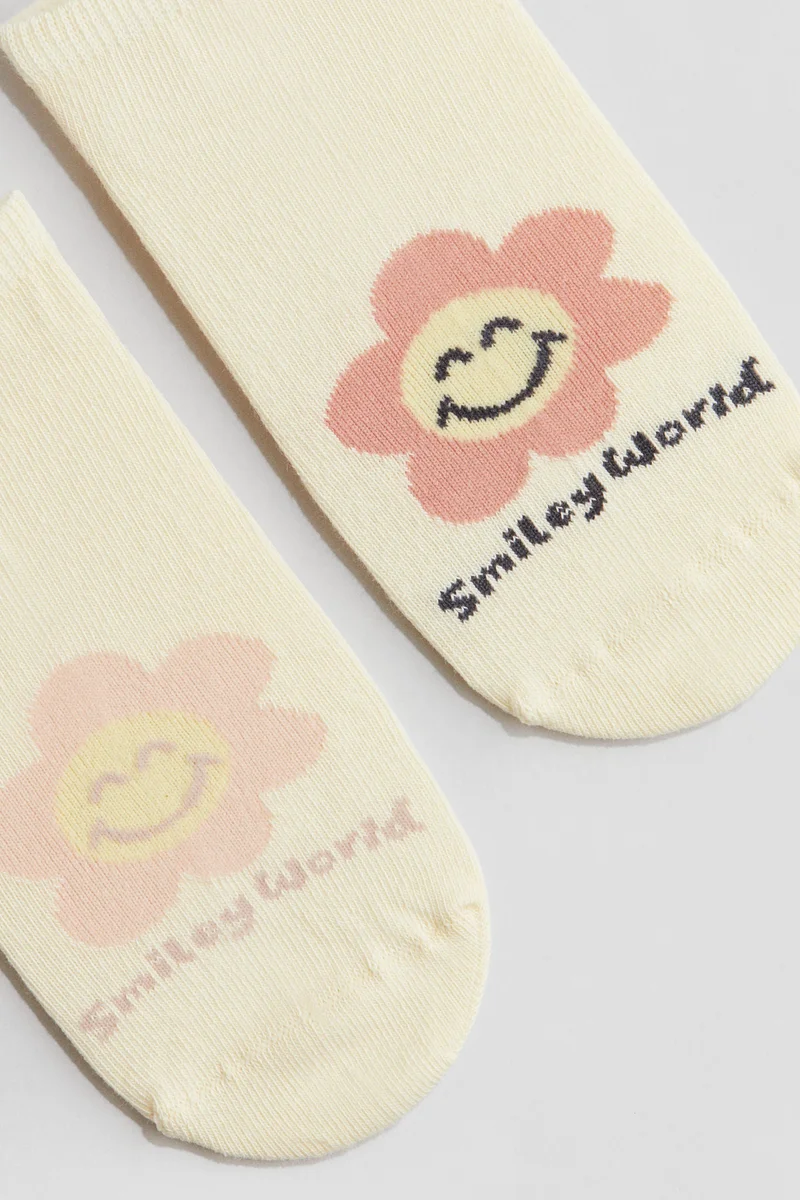 H&M 5-pack shaftless socks