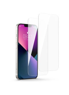 HEXABEX iPhone 13 Screen Protector 2Piece Tempered Glass Screen Protector For iPhone 13 Clear  - Image 2