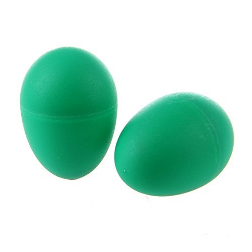 Kadence Musical Egg Shaker (5.7 CM Height), Musical Percussion Instruments Pack of 2 (Green) - Image 2