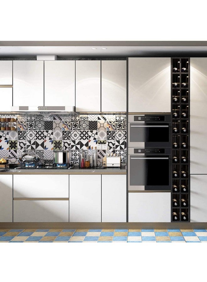 صن بيرد ورق حائط غير لامع ذاتي اللصق من SUNBIRD، ورق اتصال قابل للإزالة، ورق لاصق قابل للتقشير، أسطح عمل للمطبخ، ورق حائط سميك مقاوم للماء لأثاث طاولة الحمام (24 × 78 بوصة، خشب أبيض فاتح) - Image 2