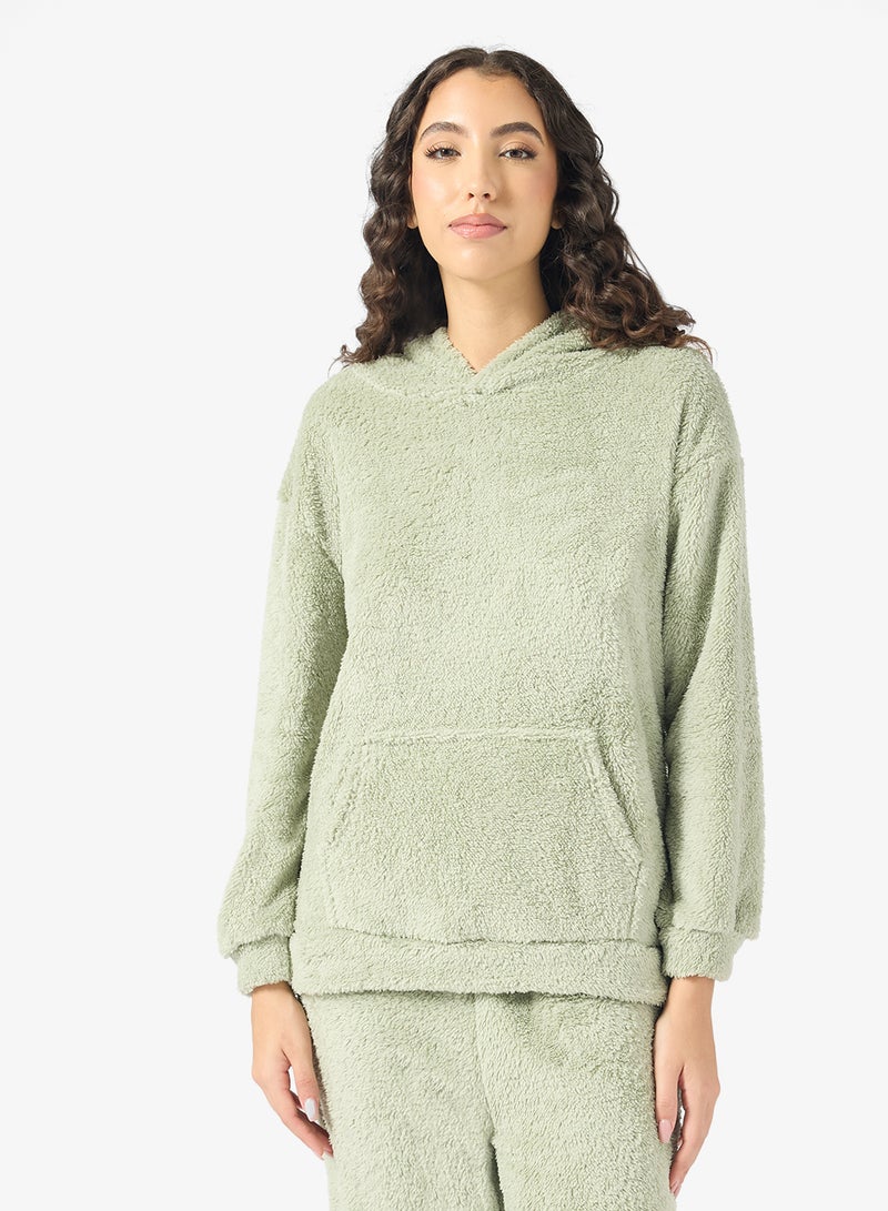 Ginger Basics Cozy Hooded Borge Lounge Coord Set - Image 3