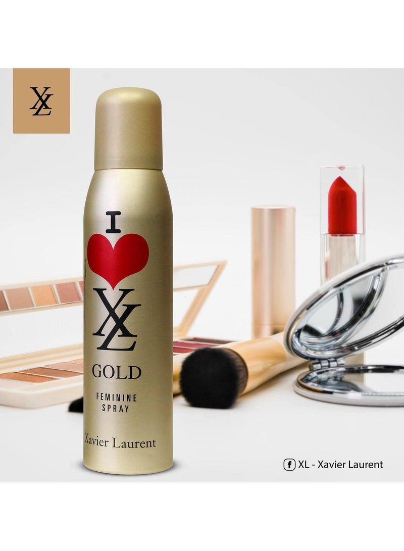 كزافييه لوران اكس ال بخاخ ذهبي للنساء - 150 مل - Image 3