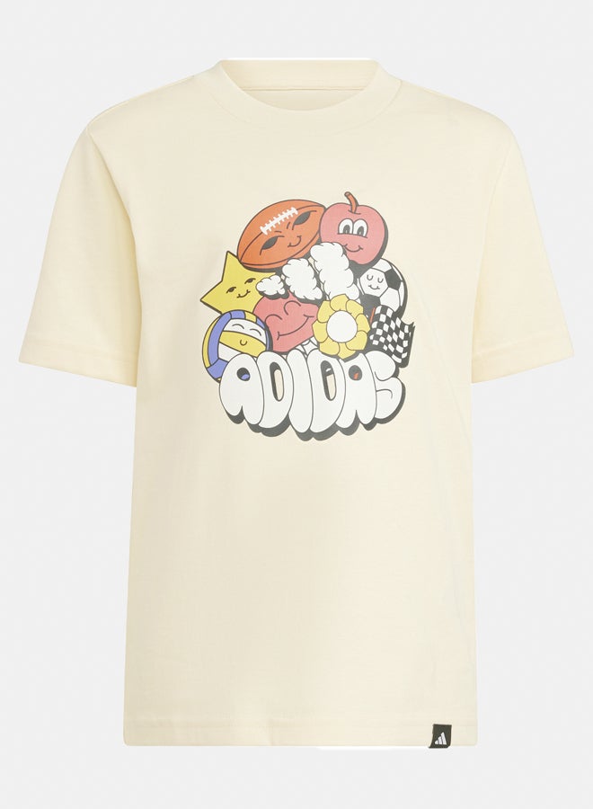 Adidas Fun Graphic T-Shirt Kids - Image 2