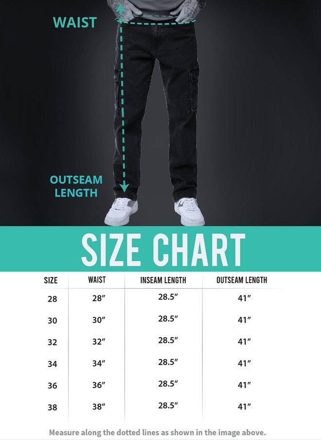 The Souled Store Men Straight Fit Solid Black Jeans - Image 5