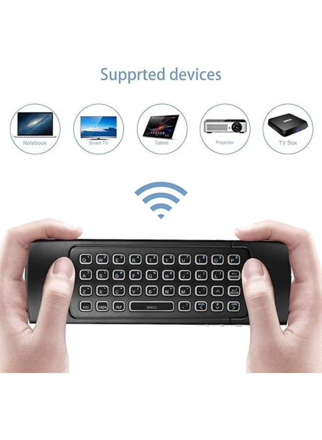 MX3 Pro Mini Wireless Keyboard with Backlight and Air Mouse, 2.4G Remote Control with IR Learning Function for Android TV Box, HTPC, IPTV, PC, and Smart Devices - Image 2