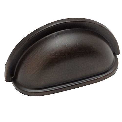 Cosmas 10 Pack 4310ORB Oil Rubbed Bronze Cabinet Hardware Bin Cup Drawer Handle Pull  3 Inch 76mm Hole Centers - Image 1