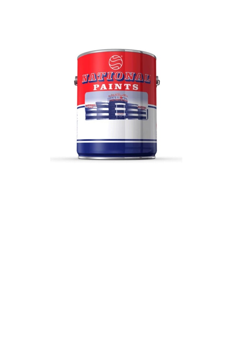 NATIONAL PAINTS NATIONAL PAINTS-Eggshell Emulsion Silk Finish 800 White 3.6 L - Image 3