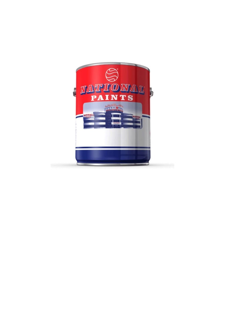 NATIONAL PAINTS NATIONAL PAINTS-Eggshell Emulsion Silk Finish 800 White 3.6 L - Image 1
