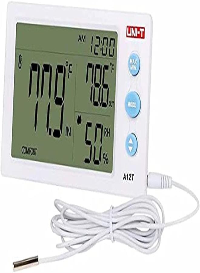 UNI-T Uni-T A12T Temperature Humidity Meter With External Probe