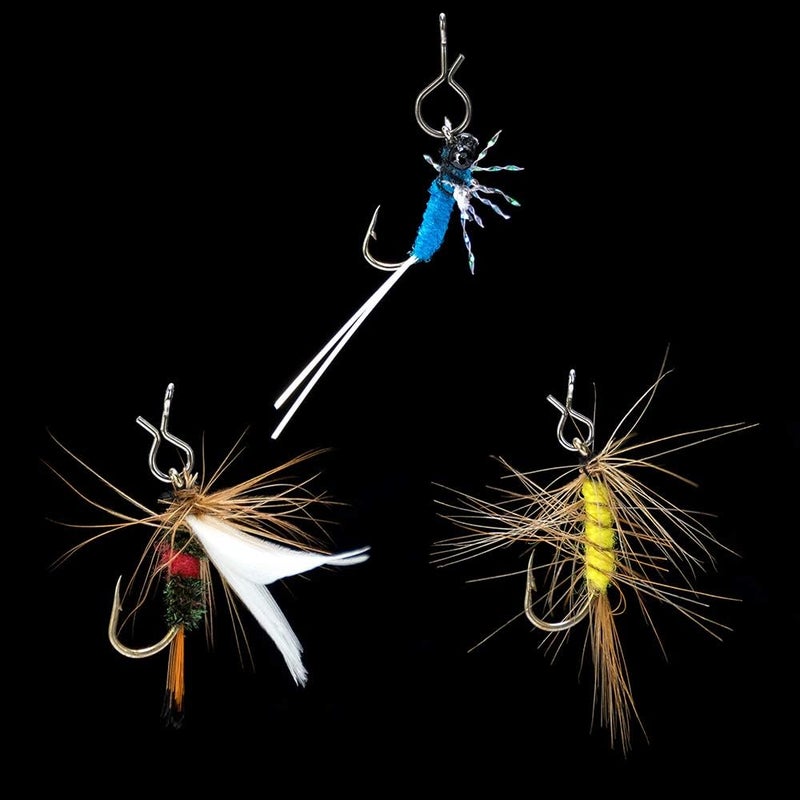 Dr.Fish 50 Pack Fly Fishing Snap 3 Sizes Stainless Steel Quick Change Lure Clip for Fishing Flies, Trout Fishing - Image 5