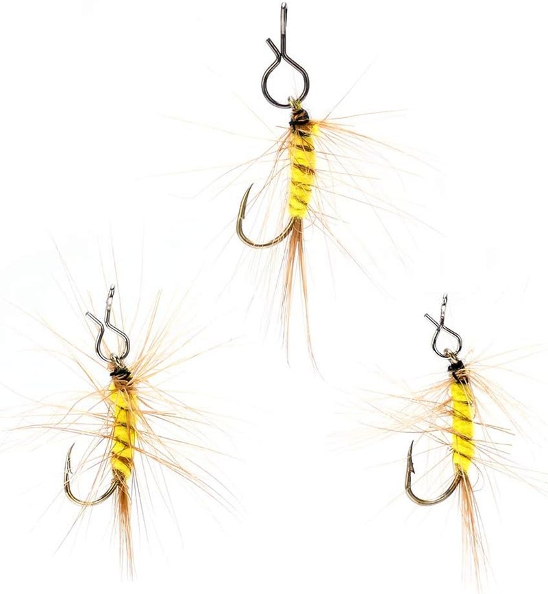 Dr.Fish 50 Pack Fly Fishing Snap 3 Sizes Stainless Steel Quick Change Lure Clip for Fishing Flies, Trout Fishing - Image 4