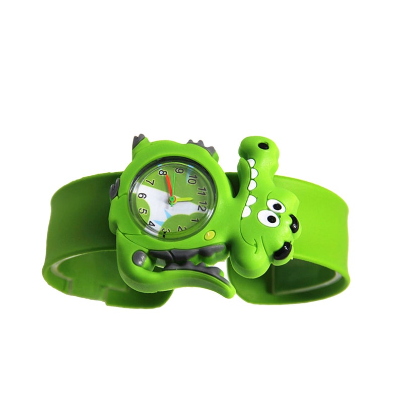 Toddler Watch Safe Comfortable Wear Cartoon Design Lightweight Sturdy Kid Watch Toy for Boys Girls Crocodiles - Image 3