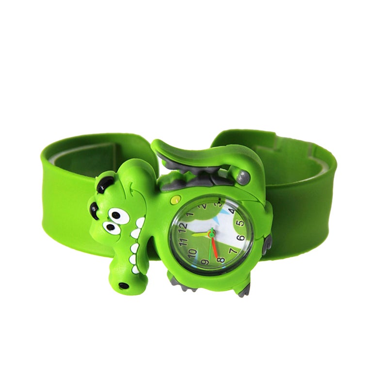 Toddler Watch Safe Comfortable Wear Cartoon Design Lightweight Sturdy Kid Watch Toy for Boys Girls Crocodiles - Image 4