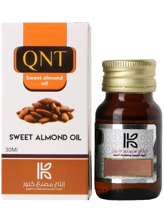 كيو ان تي زيت اللوز الحلو 30 مل
