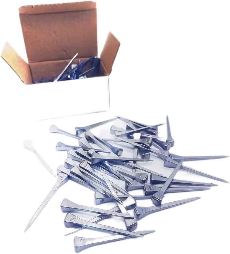 Zanyer 100pcs Steel 2 Inches E5 Horseshoe Nail Stainless Steel Horseshoe Tools for Horse Training Equestrian Sports - Image 5