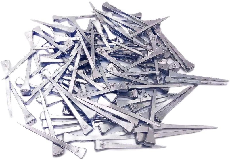 Zanyer 100pcs Steel 2 Inches E5 Horseshoe Nail Stainless Steel Horseshoe Tools for Horse Training Equestrian Sports - Image 3